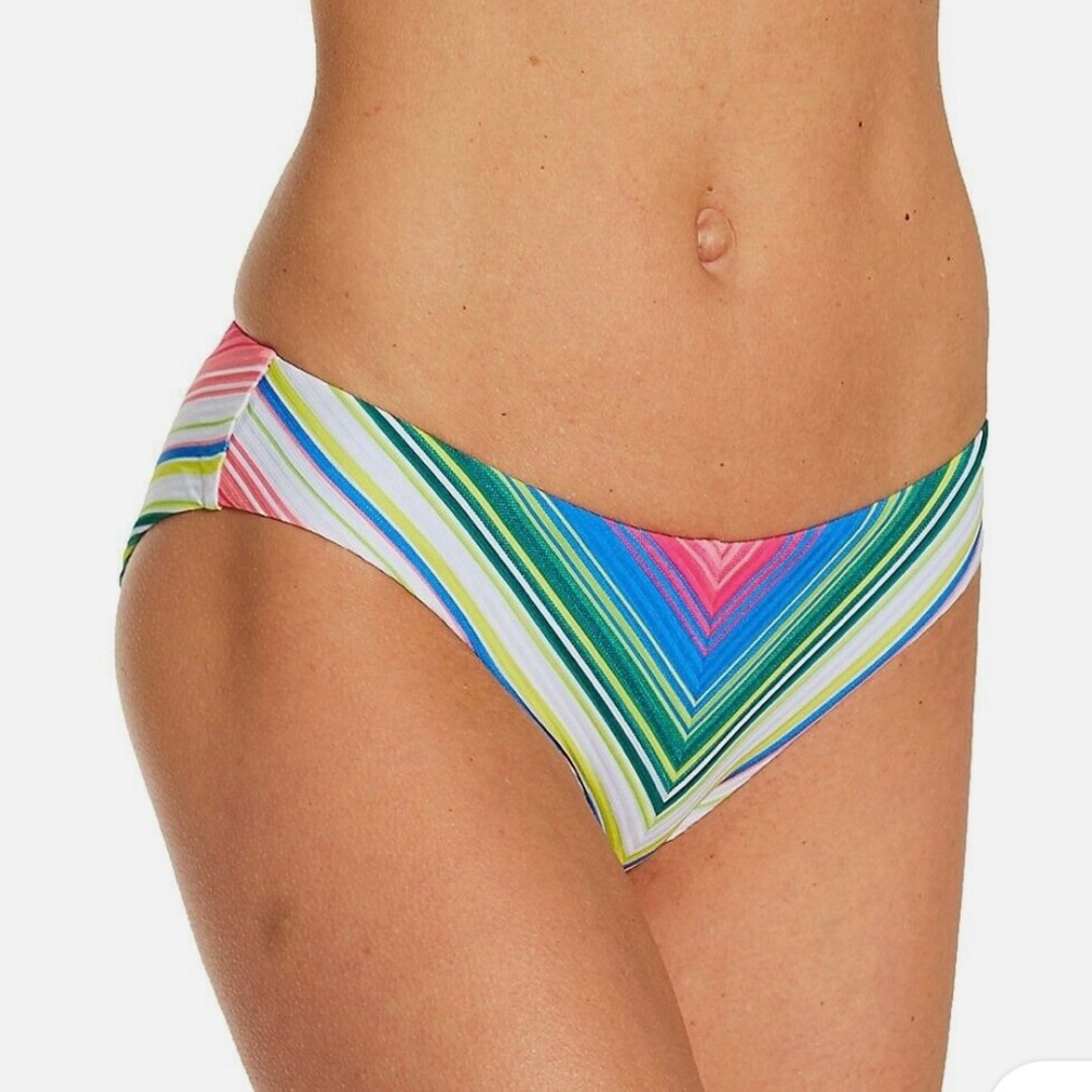 Becca Santa Catarina Regan American Fit Swim Bottom Multicolored Sz Small NWT